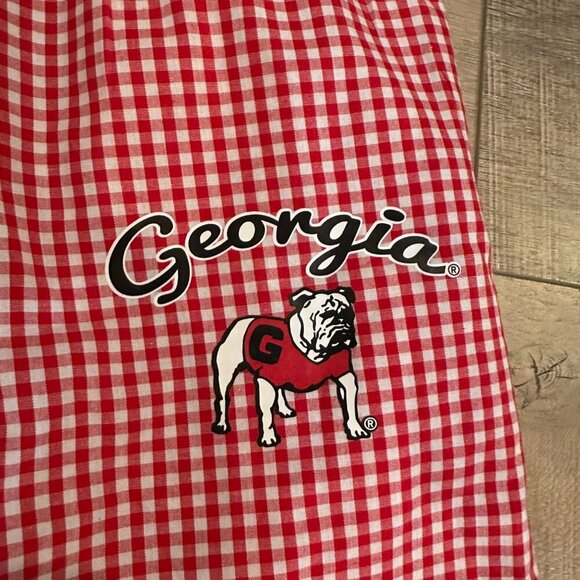 CONCEPTS SPORTS WOMENS MEDIUM RED GEORGIA BULLDOG GO DAWGS PAJAMA PANTS - Picture 3 of 7